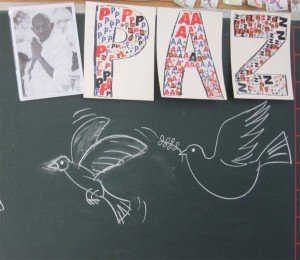 Día de la paz Arte con clase